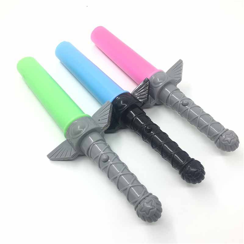 Retractable Lightsaber Kids Toy Light Up Sword Glow Sticks Party Toy Flashing Lightsaber Laser Double Sword Toys Light