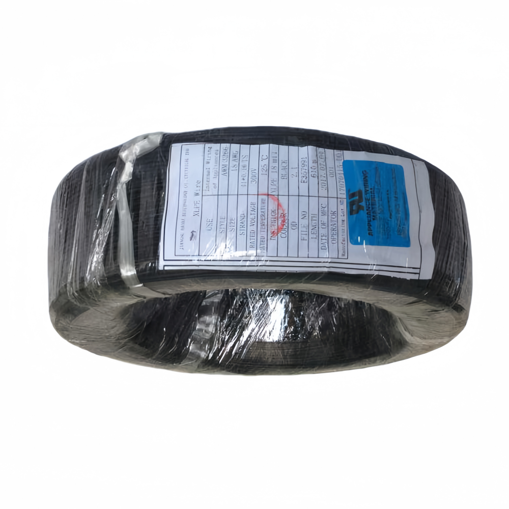 XLPE wire AWM3266 18# BLACK