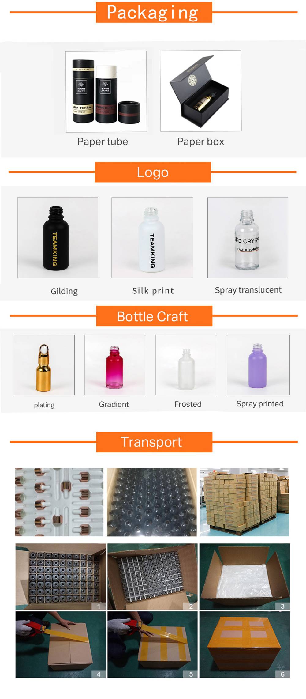 Blue Essential Oil Bottle