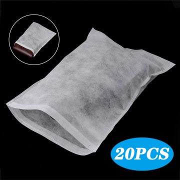 20Pcs/Set Portable Drawstring Shoes Clear Storage Bag Dust Bags Travel Pouch For Home Office Travel Organization