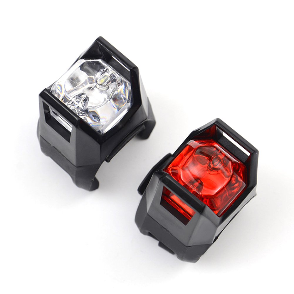 Bicycle headlight MTB LED Front Rear Wheel Lamp night riding children's scooter LED warning light for Cycling Bike Accessories