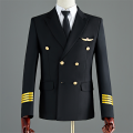 New Aviation Flight Attendants Male Staff Uniform Performance Suits Men Clothing Airline Captain Pilot Costume Cosplay