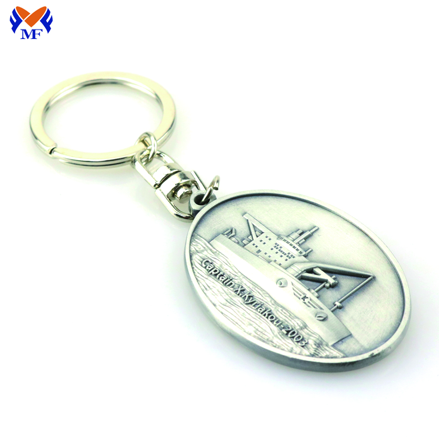 3d Metal Keyring