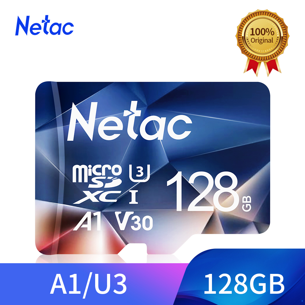 Netac Memory Card 32GB 16GB 64GB 128GB 256GB 512GB Class 10 Micro SD Card TF Card Mini SD Card for Phone