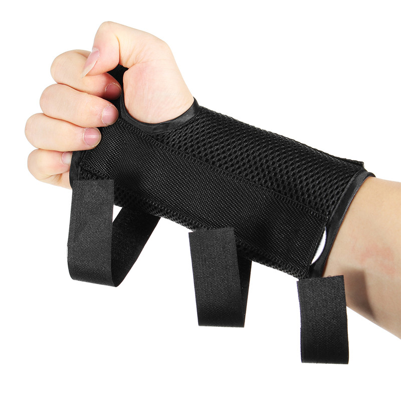 Hot Sale Carpal Tunnel 2 Wrist Brace Support Sprain Forearm Splint Strap Wrist Sprain Adhesive Tape Wrist Brace Support