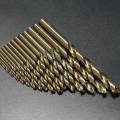 Doersupp 15pcs/set 1.5-10mm HSS-CO M35 Cobalt Twist Drill Bit 40-133mm Length Wood Metal Drilling Electric Drill Power Tools