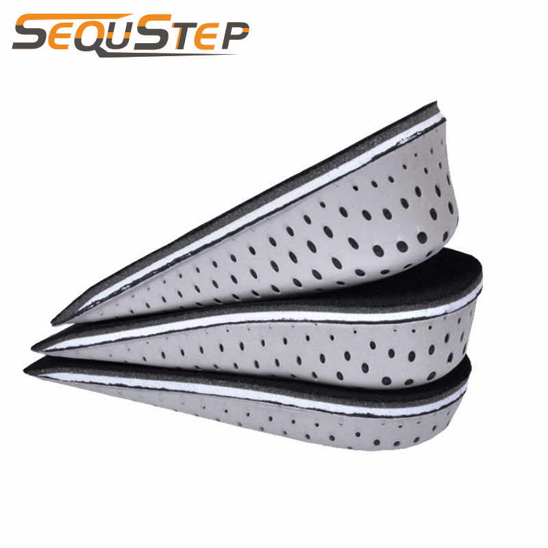 Memory Foam Height Increase Insole Heighten Insole Heel Lift Pad Insert Cushion Heightening Taller Insole Shoe Pad