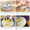 Fypo 304 Stainless Steel Egg Dividers Egg Yolk Protein Separation Tool Kitchen Gadgets Cooking Baking Tools Egg Dividers Egg