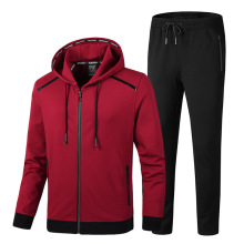 Plus Size 9XL Men's Sportswear Fleece Warm Hoodies Set Jogging Suits Workout Clothes Sports Suit Running Gym Wear Dres Tracksuit