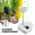 Portable Washing Station Mobile Freestanding Hand Wash Sink for Camping, Caravans, Outdoor Activities Washing Table