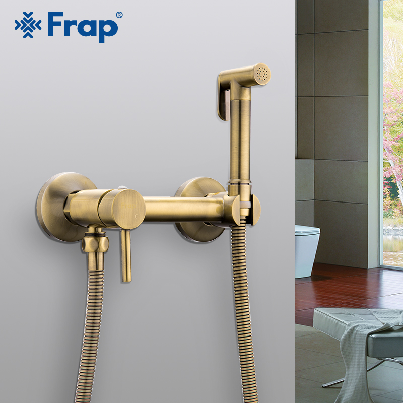 Frap wall mount Bidet Faucets Brass Bathroom shower tap bidet toilet sprayer washer tap mixers muslim shower ducha higienica