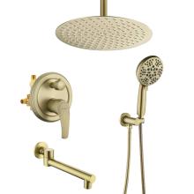 12inch Luxury Shower system with Rotating Tub Spout