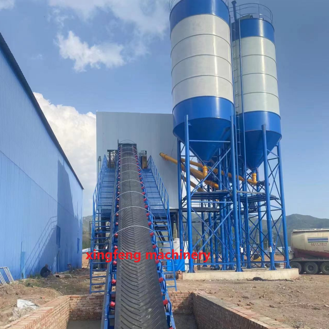 commercial concrete batching plant