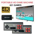 4K HDMI/AV Video Game Console Retro Handheld Game Console High-definition Portable Game Machine with 568/620 Classic Games