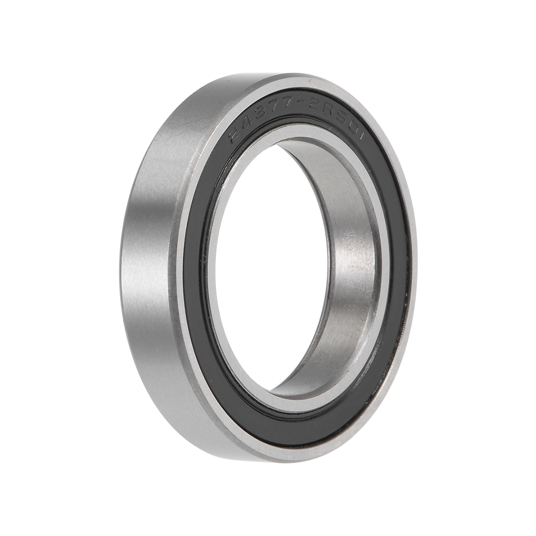 uxcell MR24377-2RS Deep Groove Ball Bearings 24mm x 37mm x 7mm Double Sealed Chrome Steel P0(ABEC1)