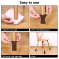 24 PCS Knitted Chair Leg Socks High Elastic Furniture Socks Pads Non-Slip Furniture Feet Caps Covers for Protect Floor