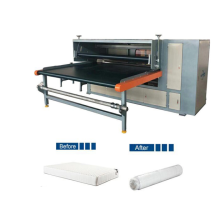 Mattress packing machine with simple operation