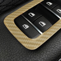 For BMW F30 F35 3 Carbon Fiber Interior Door Window Lifter Control Switch Decor Armrest Panel Trim Car Styling Accessories