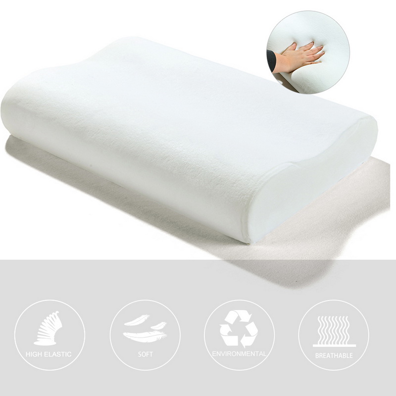 Memory Foam Pillow Bed Orthopedic Pillow Massage for Sleeping Neck Pain Relief Cervical Bamboo Bed Pillows