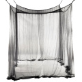 Canopy White Black Four Corner Post Student Canopy Bed Mosquito Net Netting Queen King Size