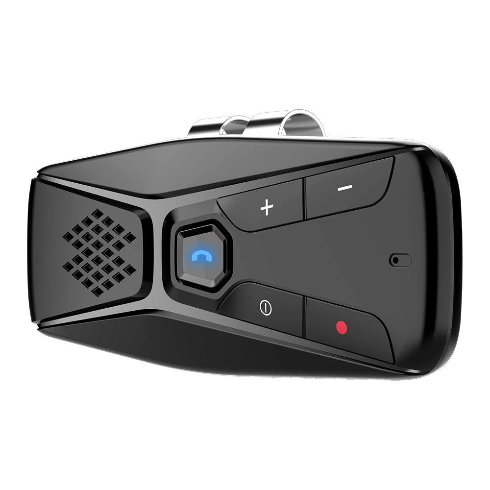 Bluetooth Car Kit Handsfree Speakerphone Wireless with Microphone Bluetooth 5.0 Automatic Shut Down and Auto Connect
