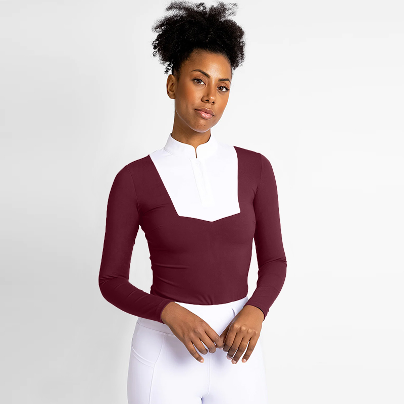Wine Red Equestrian Base Layer