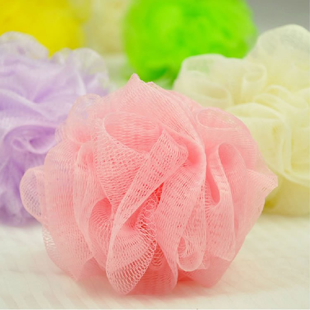 2/10pcs Bath Body Ball Bath Tubs Large Sponge Body Cleaning Mesh Shower Loofah Flower Exfoliating Shower Mesh Scrubber