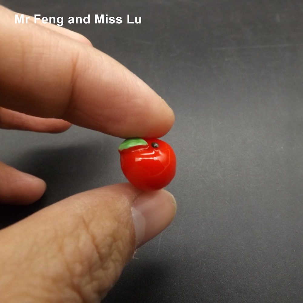 Simulation Fresh Mini Resin Apple Fake Food Model Toy