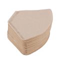 100Pcs/Bag Coffee Paper Filter For Coffee Hot Sale Wooden Hand-Poured Coffee Filter Drip Paper Kitchen Accessories