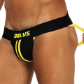 4Pcs Men Jockstraps Gay Underwear Sexy Men Underwear Penis Pouch Push UP Men Thong G String Lingerie Briefs Man Jockstrap OR166