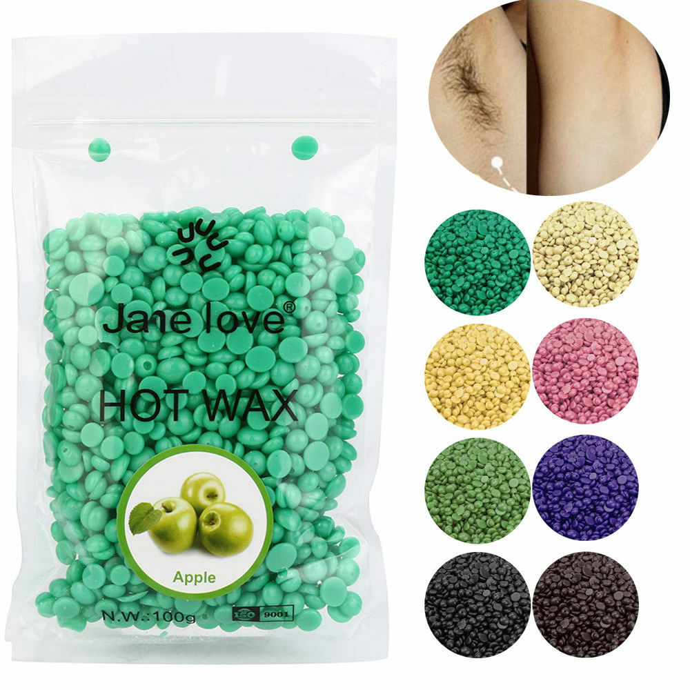 Hard Wax Beans Hair Removal Waxing Hot Depilatory Lavender Scent Hand Wax Beans