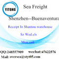 Shenzhen Port LCL Consolidation To Buenaventura