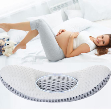Pregnancy Maternity Waist Sleep Pillow with Buckwheat Bed Pillow Waist Support Lumbar Disc Herniation Protector Cushion