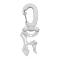 Scuba Diving Double Hose Holder Keeper Regulator Octopus Retainer BCD Clip for Underwater Dive Snorkeling - White