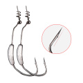 LUSHAZER 5pcs/lot lead jig head fish hook 2g - 25g fishing jig Hooks for soft fishing bait of carbon steel hooks fishhook