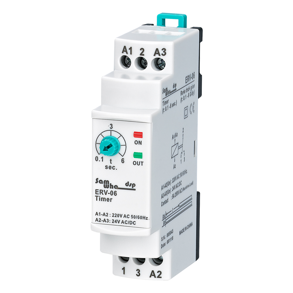 On Delay Time Relay Electronic Adjustable (0.1-6sec.)