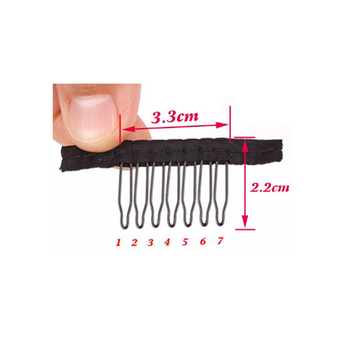 6 Teeth Black Wig Comb For Making Wigs Supplier, Supply Various 6 Teeth Black Wig Comb For Making Wigs of High Quality