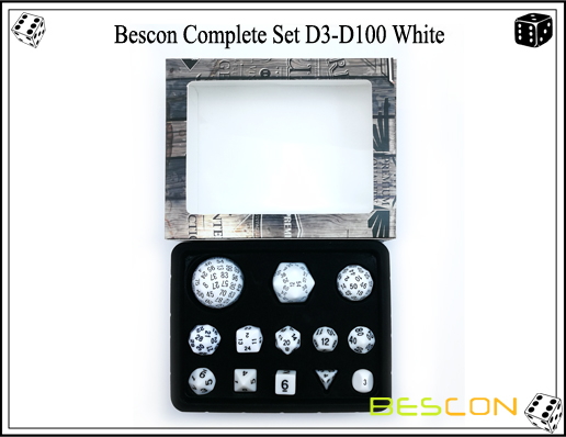 Complete Dice Set D3-D100 (5)