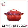 Round  Enamel Cast Iron Cookware with Lid
