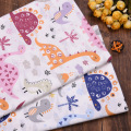 Hot Cotton Fabric DIY Sewing Craft Patchwork Quilting Fat Quarter Tecido Clothes Tilda For Baby Sheet Textiles dinosaur printed