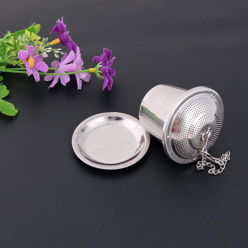 Stainless Steel Tea Infuser Loose Leaf Tea Strainer Herbal Spice Filter Reusable Teaware Tea Spice Tea pot Accessories