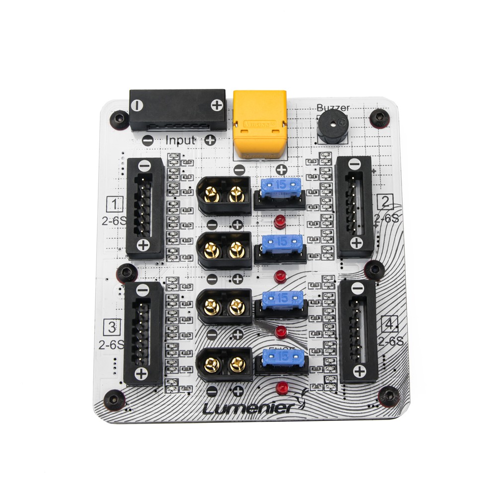 Lumenier ParaGuard XT30 1-4S/ XT60 1-6S 4/6 Port Safe Parallel Charging Board for RC FPV Racing Freestyle Drone Batteries