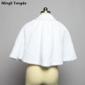 Mingli Tengda Ivory/White Fur Shawl Wedding Jacket Bridal Bolero Shrug Wrap Wedding Coat Keep Warm Cape Cloak Bolero Mariage