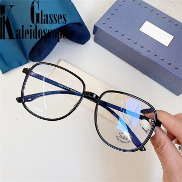 TR90 Anti Blue Light Glasses Frame Women Optical Computer Eyeglasses Men Vintage Gaming Spectacles Frames Transparent Fake Glass