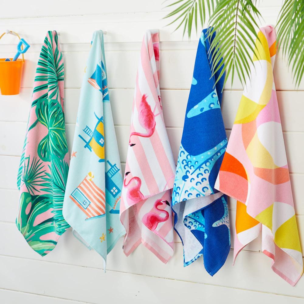 100% Cotton Kids Beach Towel for Bath Pool 100% Cotton Kids Beach Towel for Bath Pool