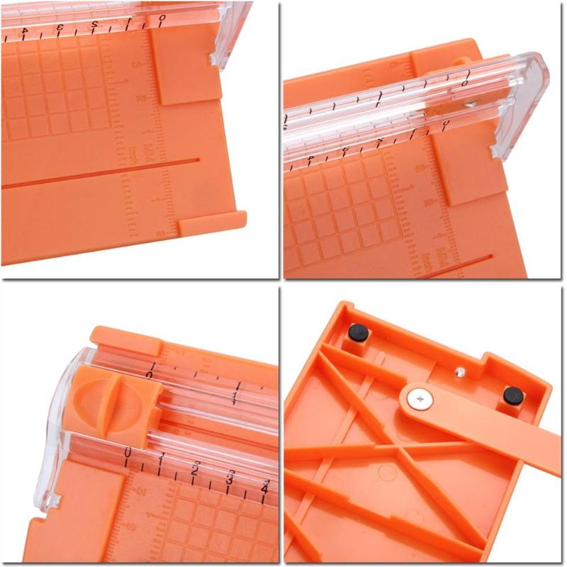 A4/A5 Patchwork Cutting Mat Paper Trimmer Ruler Cutter Machine Precision Card School Guillotine Pull-out Ruler Office Stationery