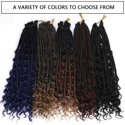 Goddess Messy Box Braids Crochet Bohemian Hair Extension Supplier, Supply Various Goddess Messy Box Braids Crochet Bohemian Hair Extension of High Quality