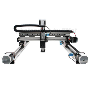 3-Axis Gantry robot XYZ linear stage cartesian robot CNC linear guideway customized length