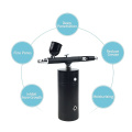 Airbrush Kits Dual Action With Compressor Makeup Foundation Wireless Private Label Multi-Functional Personal Super Works