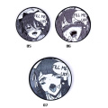 Quadratic Element Japan Comic Emoticons Sexy Beautiful Girl Patch Tactical Taste Armband Anime Badge Stickers For Clothes Decor